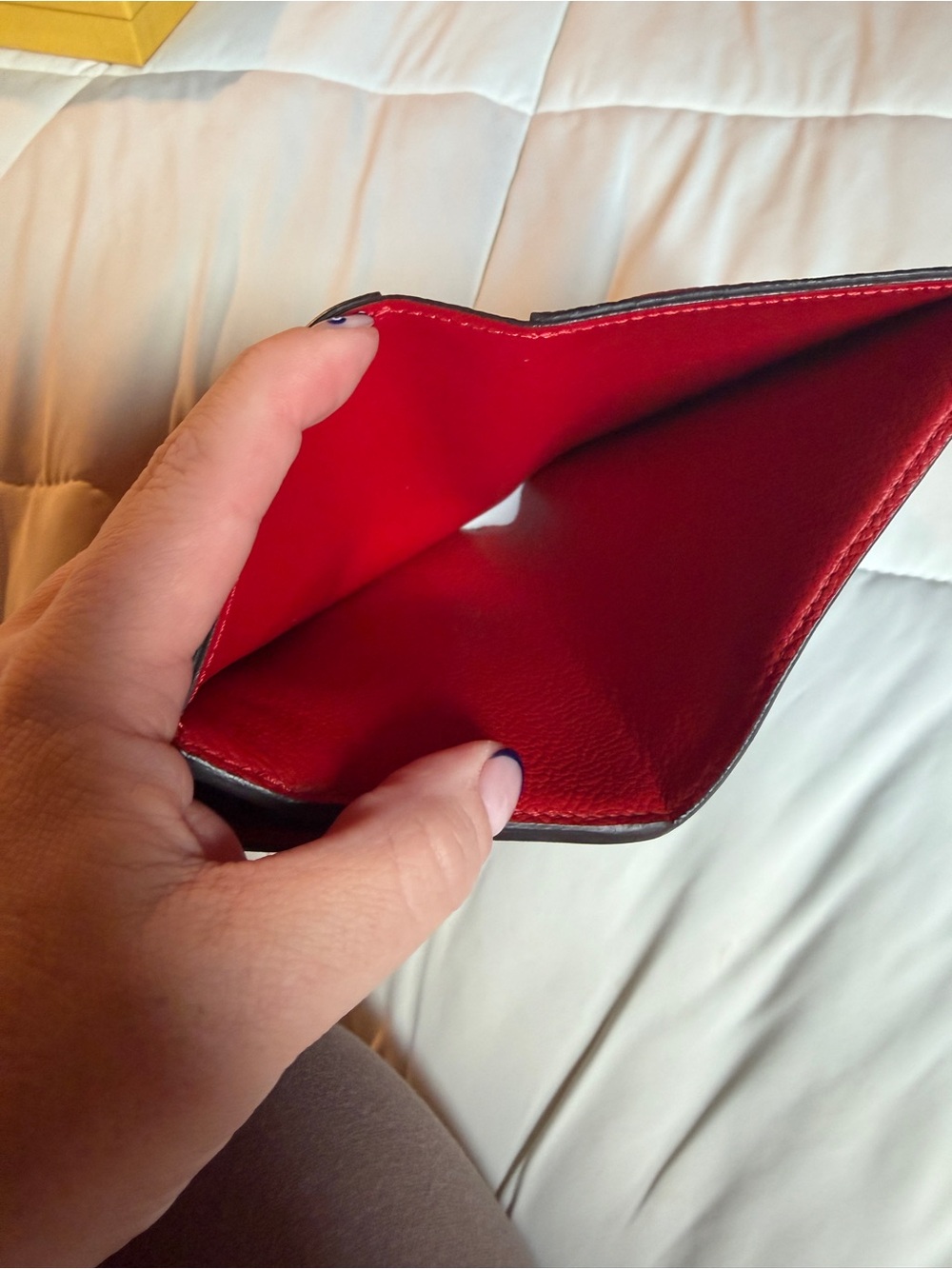 Louis Vuitton Pallas Red & Monogram Wallet - Picture 10 of 10